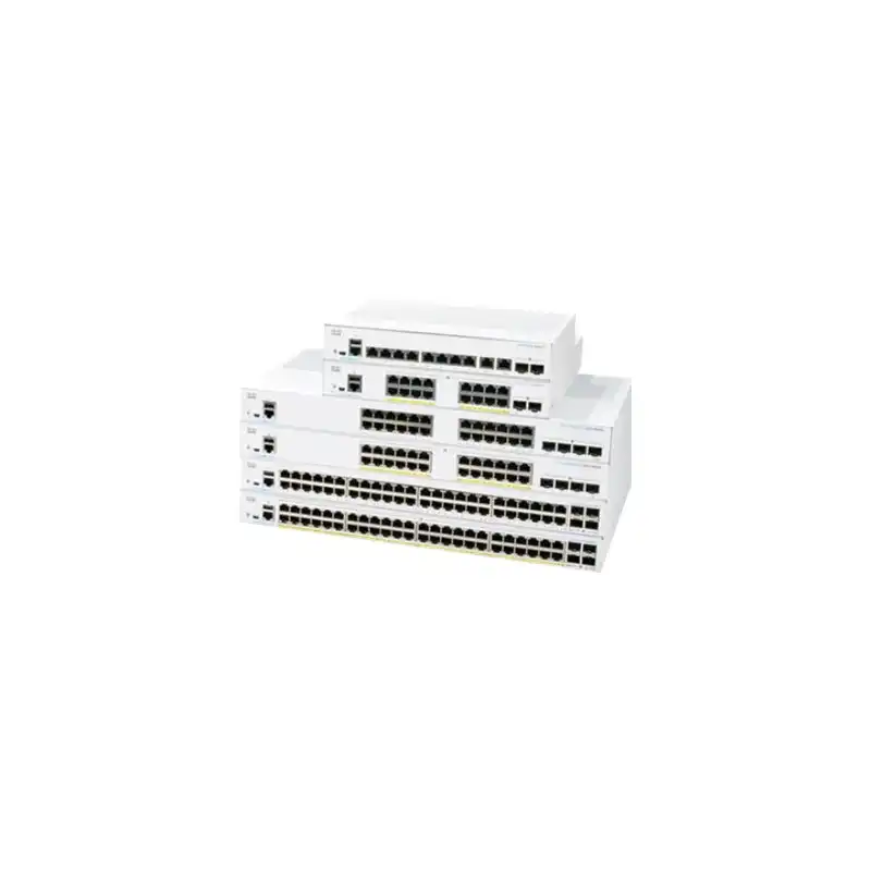 Cisco Business 350 Series 350-8T-E-2G - Commutateur - C3 - Géré - 8 x 10 - 100 - 1000 + 2 x comb... (CBS350-8T-E2GEU-RF)_1